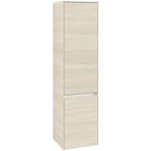 Villeroy et Boch Collaro armoire haute C03301AA 40,4x153,8x34,9cm, butée à droite, chêne blanc
