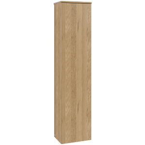 Villeroy and Boch Antao tall cabinet K45000HN 41.4 x 171.9 x 28.7 cm, washbasin top colour lacquer, honey oak