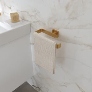 Villeroy and Boch Elements Striking towel rail TVA15200500076 209x45x115mm, brushed gold