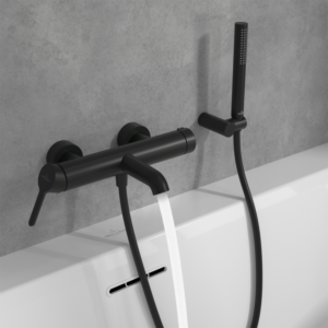 Villeroy et Boch Skyla Mitigeur de bain TVS116003000K5 Laiton, noir mat