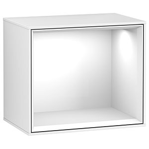 Villeroy and Boch Finion module F580GFGF 41.8x35.6x27cm, shelf Glossy White , glossy white lacquer