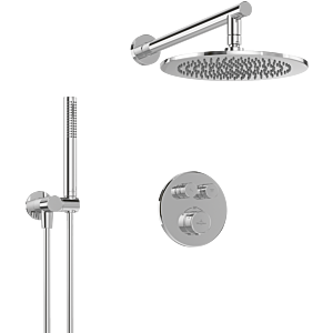 Robinetterie et accessoires universels Villeroy &amp; Boch pour douche TVZ00010500061 325 x 586 x 1221 mm, rond, chromé