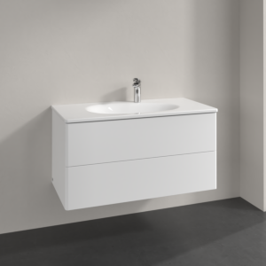 Villeroy und Boch Antao Waschtisch-Unterschrank K05000MT 98,8x50,4x49,6cm, ohne Frontstruktur, white matt lacquer