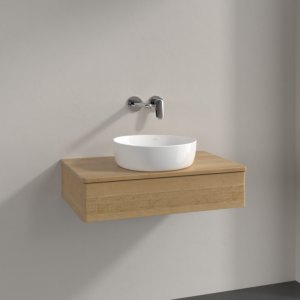 Villeroy und Boch Antao Waschtisch-Unterschrank K08011HN 80x19x50cm, Waschbeckenplattenfarbe honey oak, honey oak