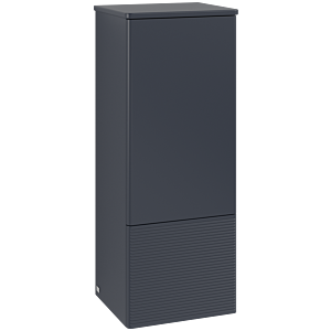 Meuble vasque mi-hauteur Villeroy &amp; Boch Antao L43100HG 41,4 x 103,9 x 35,6 cm, laque couleur bleu nuit mat