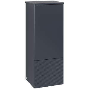 Villeroy &amp; Boch Antao mid-height cabinet L44100HG 41.4x103.9x35.6cm, washbasin top color lacquer, midnight blue matt lacquer