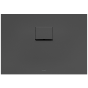 Villeroy & Boch Squaro Infinity douche UDQ1070SQI2IV1S , 100 x 70 x 4 cm, anthracite