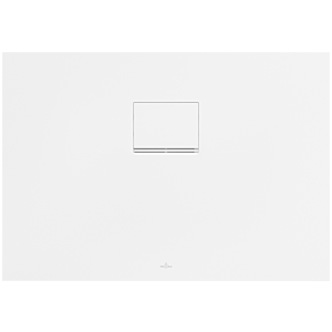 Villeroy und Boch Squaro Infinity Duschwanne UDQ1070SQI2IVRW 100 x 70 x 4 cm, Stone White, für flächenbündige Installation