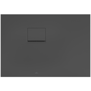 Villeroy & Boch Squaro Infinity shower UDQ1070SQI2LV1S , 100 x 70 x 4 cm, anthracite