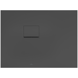 Villeroy & Boch Squaro Infinity shower UDQ1075SQI2LV1S , 100 x 75 x 4 cm, anthracite