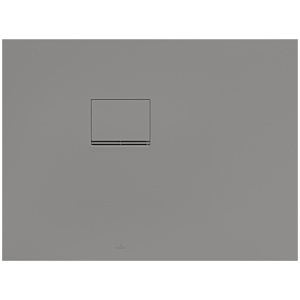 Villeroy & Boch Squaro Infinity shower UDQ1075SQI2LV3S , 100 x 75 x 4 cm, gray