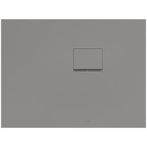 Villeroy & Boch Squaro Infinity shower UDQ1075SQI2RV3S , 100 x 75 x 4 cm, gray