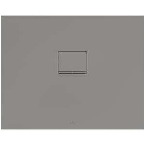 Receveur de douche Villeroy &amp; Boch Squaro Infinity UDQ1080SQI2BV3S 100 x 80 x 4 cm, gris