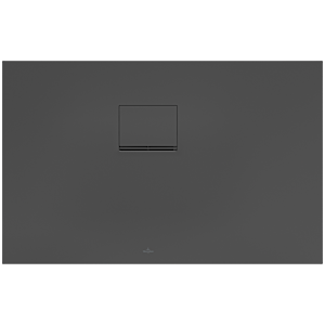 Villeroy & Boch Squaro Infinity shower UDQ1170SQI2LV1S , 110 x 70 x 4 cm, anthracite