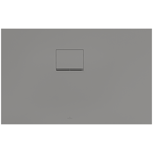 Villeroy & Boch Squaro Infinity shower UDQ1170SQI2LV3S , 110 x 70 x 4 cm, gray