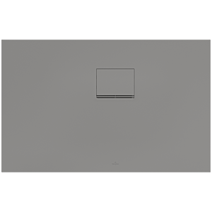 Villeroy & Boch Squaro Infinity shower UDQ1170SQI2RV3S , 110 x 70 x 4 cm, gray