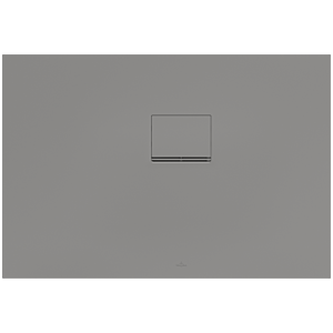 Villeroy & Boch Squaro Infinity shower tray UDQ1175SQO2RV3S, 110 x 75 x 4 cm, gray
