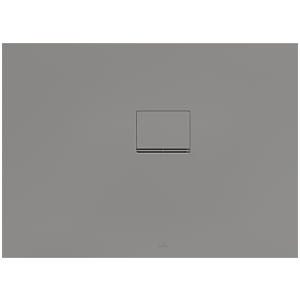 Villeroy & Boch Squaro Infinity Duschwanne  UDQ1180SQI2RV3S, 110 x 80 x 4 cm, grau