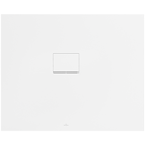 Villeroy &amp; Boch Squaro Infinity shower tray UDQ1190SQI2LVRW 110 x 90 x 4 cm, Stone White, corner installation left against wall