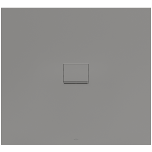 Receveur de douche Villeroy &amp; Boch Squaro Infinity UDQ1210SQI2BV3S 120 x 100 x 4 cm, gris, universel, découpe latérale longue