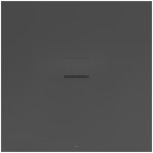 Villeroy &amp; Boch Squaro Infinity shower tray UDQ1212SQI1V-1S 120 x 120 x 4 cm, anthracite, universally installable