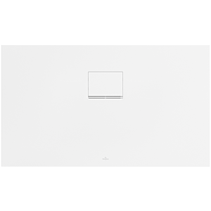 Villeroy &amp; Boch Squaro Infinity shower tray UDQ1270SQI2BVRW 120 x 70 x 4 cm, Stone White, universal, long side cut