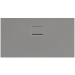 Villeroy & Boch Squaro Infinity douche UDQ1370SQI2IV3S , 130 x 70 x 4 cm, gris
