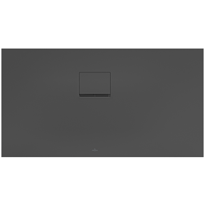 Villeroy & Boch Squaro Infinity douche UDQ1370SQI2LV1S , 130x70x4cm, anthracite
