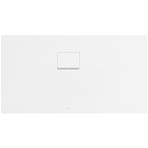 Villeroy &amp; Boch Squaro Infinity shower tray UDQ1370SQI2LVRW 130 x 70 x 4 cm, Stone White, corner installation left against wall