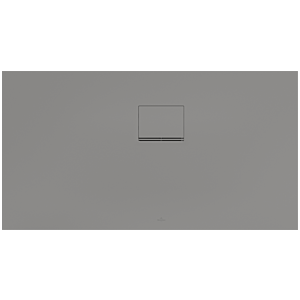 Villeroy & Boch Squaro Infinity Duschwanne UDQ1370SQI2RV3S, 130 x 70 x 4 cm, grau