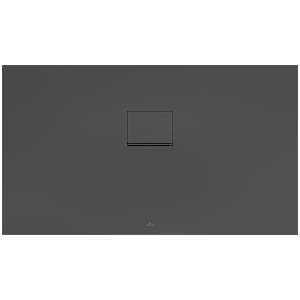 Villeroy & Boch Squaro Infinity douche UDQ1375SQI2IV1S , 130 x 75 x 4 cm, anthracite