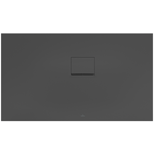 Villeroy &amp; Boch Squaro Infinity shower tray UDQ1375SQI2RV1S , 130 x 75 x 4 cm, anthracite