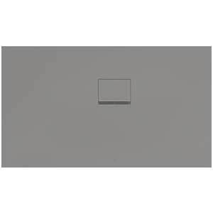 Villeroy & Boch Squaro Infinity shower UDQ1375SQI2RV3S , 130 x 75 x 4 cm, gray