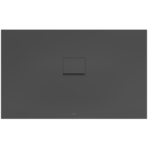 Villeroy & Boch Squaro Infinity shower UDQ1380SQI2IV1S , 130 x 80 x 4 cm, anthracite