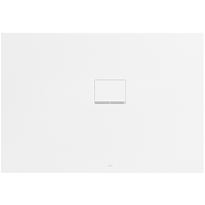 Villeroy &amp; Boch Squaro Infinity shower tray UDQ1390SQI2RVRW 130 x 90 x 4 cm, Stone White, corner installation right against wall