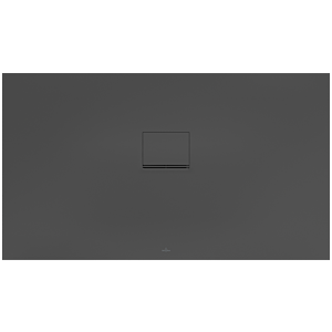 Villeroy & Boch Squaro Infinity shower UDQ1480SQI2V1S , 140x80x4 cm, anthracite anti-slip