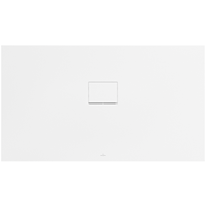 Villeroy &amp; Boch Squaro Infinity shower tray UDQ1480SQI2V-RW 140 x 80 x 4 cm, Stone White, universally installable