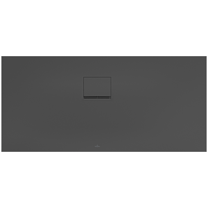 Villeroy & Boch Squaro Infinity shower UDQ1570SQI2LV1S , 150x70x4cm, anthracite