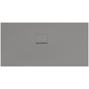 Villeroy & Boch Squaro Infinity shower UDQ1575SQI2LV3S , 150 x 75 x 4 cm, gray