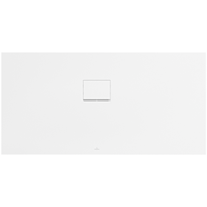 Villeroy &amp; Boch Squaro Infinity shower tray UDQ1575SQI2LVRW 150 x 75 x 4 cm, Stone White, corner installation left against wall