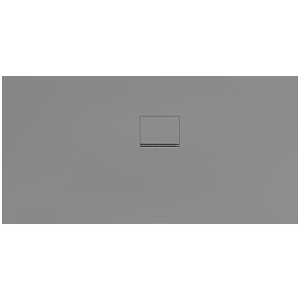 Villeroy & Boch Squaro Infinity Duschwanne UDQ1575SQI2RV3S, 150 x 75 x 4 cm, grau