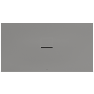 Villeroy & Boch Squaro Infinity shower UDQ1580SQI2IV3S , 150 x 80 x 4 cm, gray