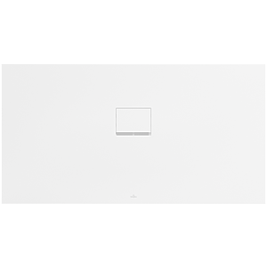 Villeroy &amp; Boch Squaro Infinity shower tray UDQ1580SQI2IVRW 150 x 80 x 4 cm, Stone White, for flush installation