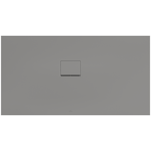 Villeroy & Boch Squaro Infinity douche UDQ1580SQI2LV3S , 150 x 80 x 4 cm, gris