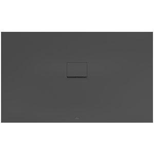 Villeroy & Boch Squaro Infinity shower UDQ1590SQI2IV1S , 150 x 90 x 4 cm, anthracite