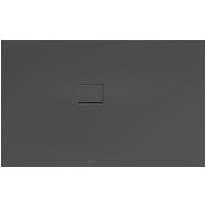 Villeroy & Boch Squaro Infinity douche UDQ1610SQI2LV1S , 160 x 100 x 4 cm, anhracite