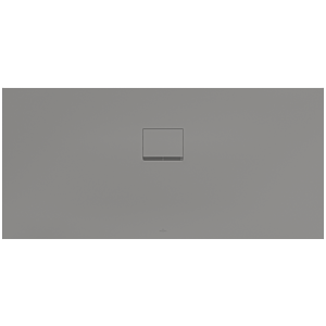 Villeroy & Boch Squaro Infinity Duschwanne UDQ1675SQI2BV3S, 160 x 75 x 4cm, grau