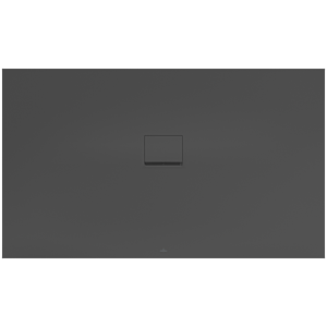 Villeroy & Boch Squaro Infinity shower UDQ1710SQI2IV1S , 170 x 100 x 4 cm, anthracite