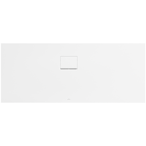 Villeroy &amp; Boch Squaro Infinity shower tray UDQ1770SQI2LVRW 170 x 70 x 4 cm, Stone White, corner installation left against wall