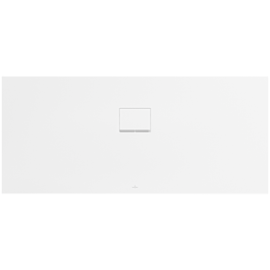 Villeroy &amp; Boch Squaro Infinity shower tray UDQ1775SQI2IVRW 170 x 75 x 4 cm, Stone White, for flush installation